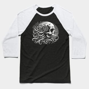 kraken design Baseball T-Shirt